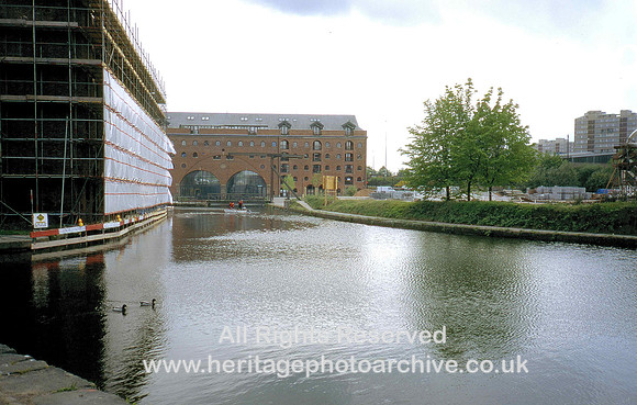 HRS 3777 Manchester, Castlefield,  new building construction 1995
