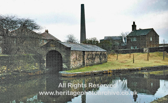 HRS 3811 Lancaster Canal, Packet boat house, Lancaster c1980