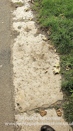 HRS 3791 Lancaster Canal, Kendal,  towpath ashlar blocks