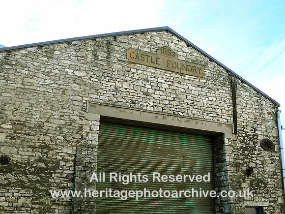 HRS 3803 Lancaster Canal, Kendal, Castle Foundry 1893 near Canal