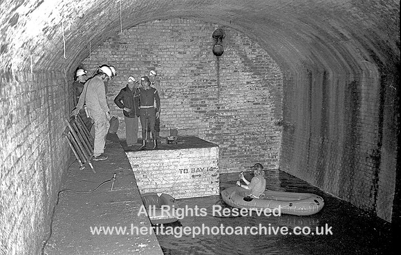 HRS 3851 MSJcC River end general view of tunnel looking S  1973
