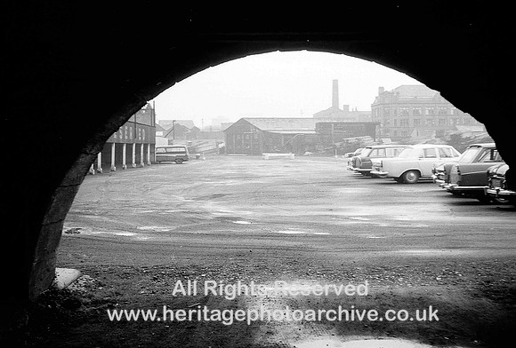 HRS 3858 Rochdale Canal, Basin at Dale Street, Manchester c1965