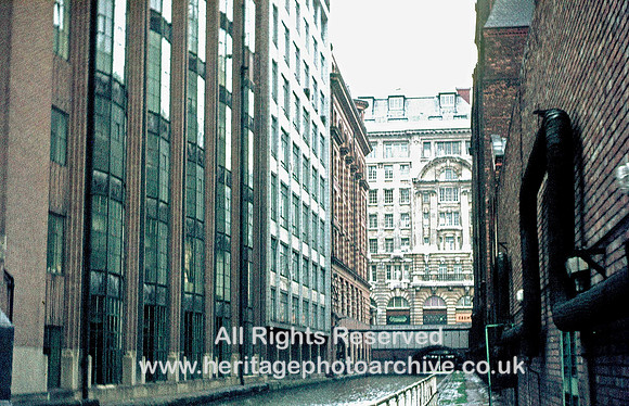 HRS 3868 Rochdale Canal, Central Manchester PS 1973