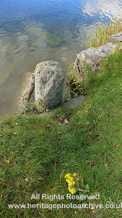 HRS 3879  Ulverston Canal, Mooring stone Canal head 2011