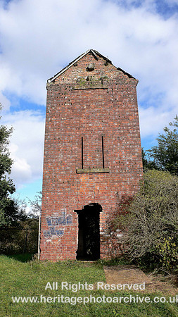 HRS 3882 Ulverston Canal, Brick accumulator  tower on west side 2011