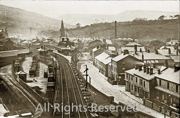 HRS 3247 Waterfoot station c1920
