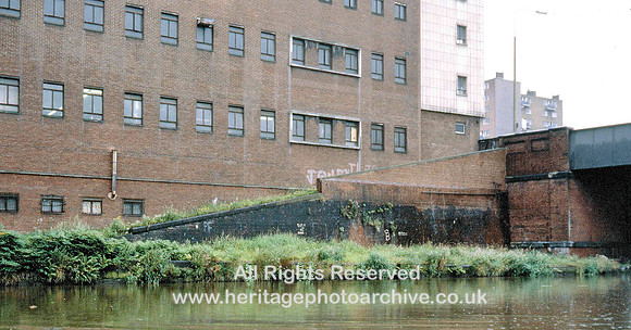 HRS 3943 Irwell, Salford, Ramp Regent's bridge 1980