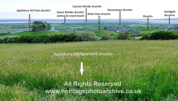 HRS 7205 Flookburgh, Applebury Hill drumlin suite