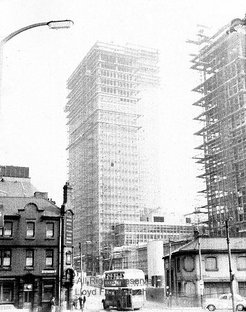 Manchester, CIS Tower under construction 1961
