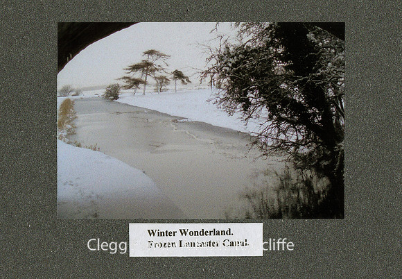 Lancaster Canal, Winter Wonderland