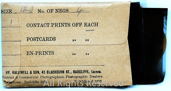 HRS 5322 Harry Halliwell film packet