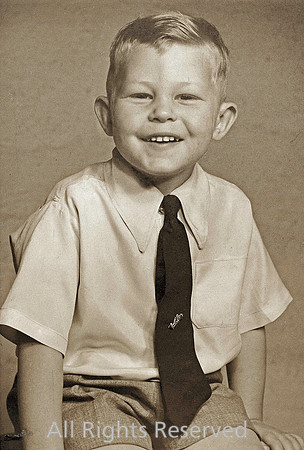 HRS 5207 Child portrait c1952