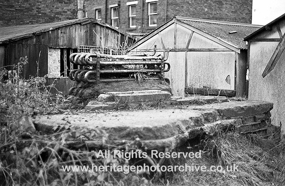 HRS 3404 Summerseat remains of gas plant 1980s
