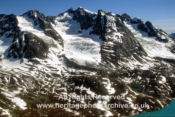 HRS 3407 East Greenland, Cwm glacier 1996