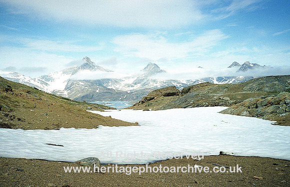 HRS 3415 East Greenland,  snow and mountains 1996