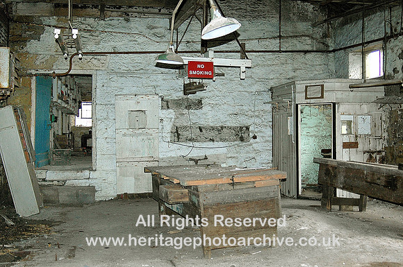 HRS 3477 Brymbo Steel works,  pattern-shop March 2005