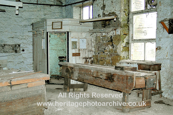 HRS 3478 Brymbo Steel Works, pattern-shop March 2005