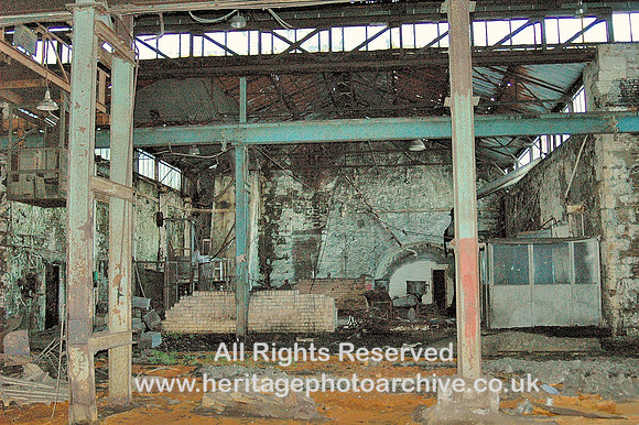 HRS 3499 Brymbo Steel Works, Casting Hall  March 2005