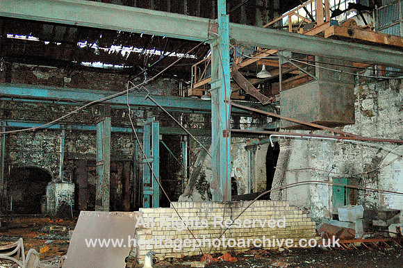 HRS 3500 Brymbo Steel Works, Casting Shop March 2005