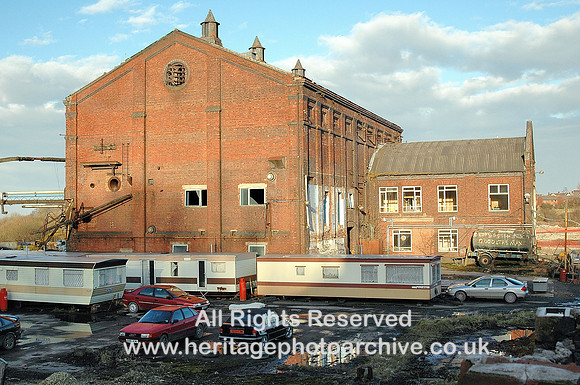 HRS 3503 Brymbo Steel Works, Machine shop March 2005