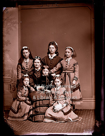 Mrs Sedgwick and offspring 1871