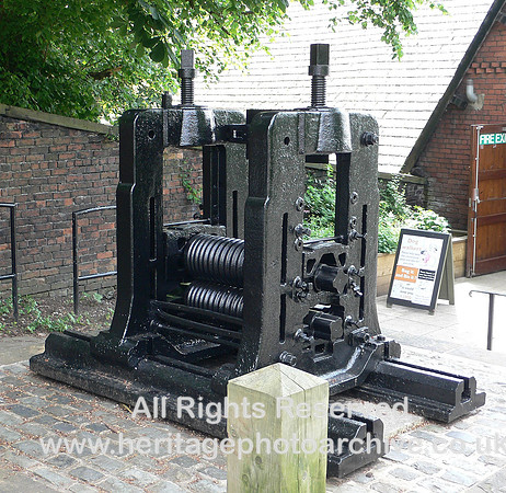 HRS 3512 Park Bridge ironworks, rolling equipment