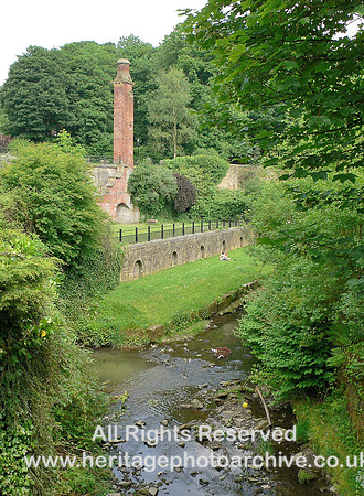 HRS 3519 Park Bridge ironworks chimney