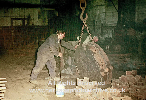 HRS 3530 Bury, Robert Hall's, moulding area 1974