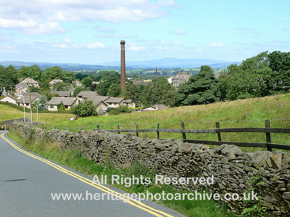 HRS 3552 Barnoldwick,  Gillians lane and Bancroft mill 2008