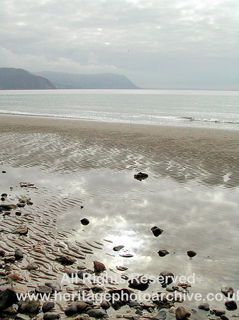 HRS 2539 Llandudno west shore seascape 2003