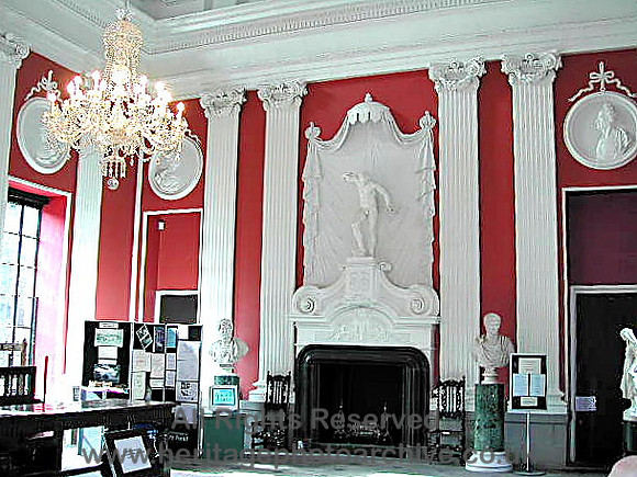 HRS 3611 Burnley, Towneley Hall, entrance hall