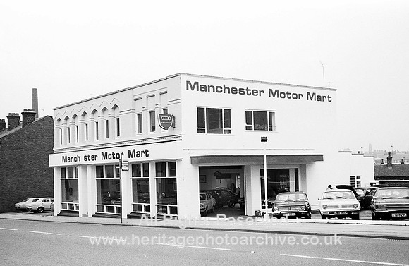 HRS 3650 Bury, Manchester Motor Mart c1974