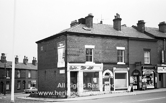 HRS 3651 Bury, Bolton Road, old Co-op shop post 1974