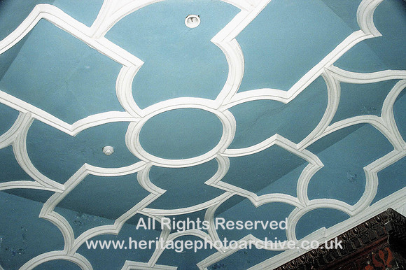 HRS 3676 Astley Hall, Bedroom ceiling