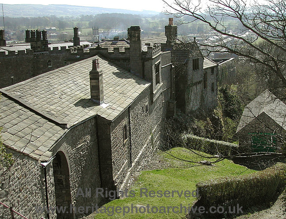 HRS 3695 Clitheroe, Old Stewards office from Castle 2004