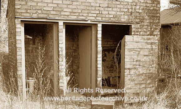 HRS 1931 Radcliffe Goods Yard toilets 1967