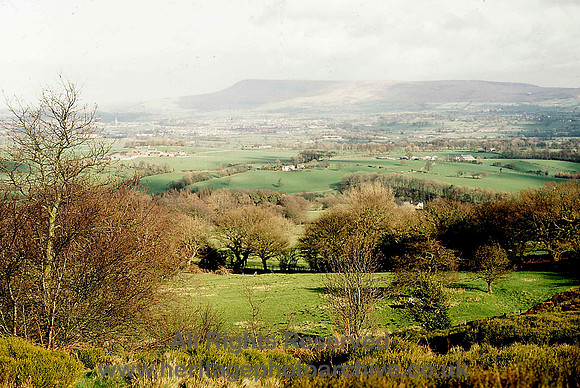 HRS 3711 Pendle Hill from Kemple End, Longridge 1980s