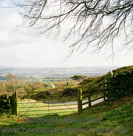 HRS 3710 Kemple End looking towards Whalley 1980s