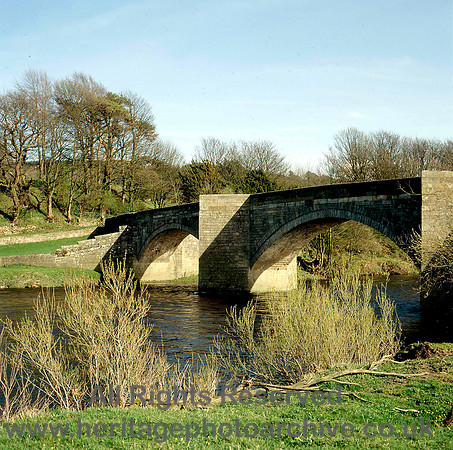 HRS 3712 Lancaster, Bridge over Lune, Crook of Lune 1980s