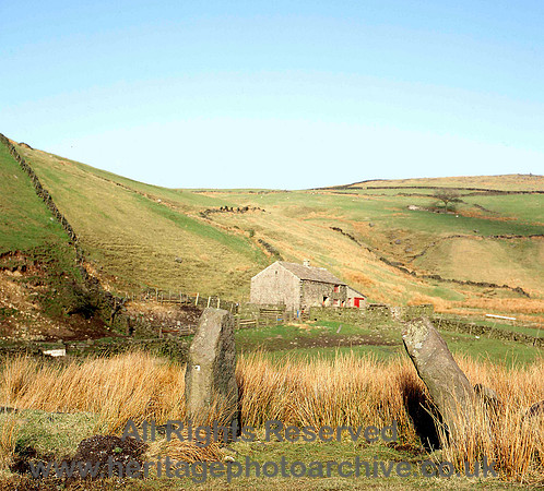 HRS 3732 Pennine moorland farm 1980s