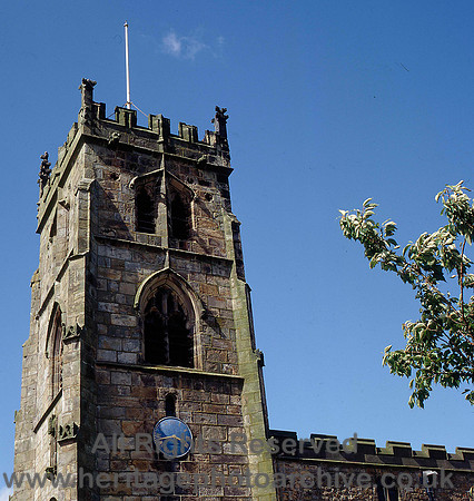 HRS 4029 Bolton by Bowland Church tower 1980s