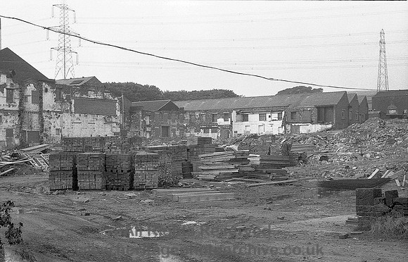 HRS 4072 Weir area, Irwell Springs c1970s