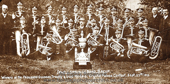 HRS 4083 Irwell Springs Brass Band 1913