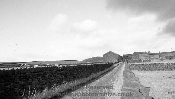 HRS 4086 Rossendale, lane to Heald Town 1970s