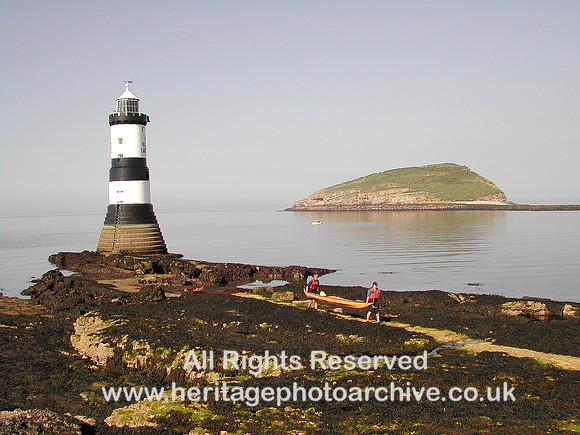 HRS 6463 Penmon lighthouse and Puffin Island 2005