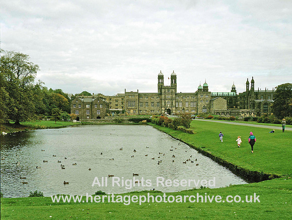 HRS 4127 Stonyhurst College ponds 1980s