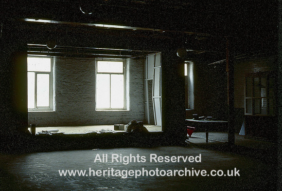 HRS 4129 Brooksbottom mill, Summerseat interior of  bridge building