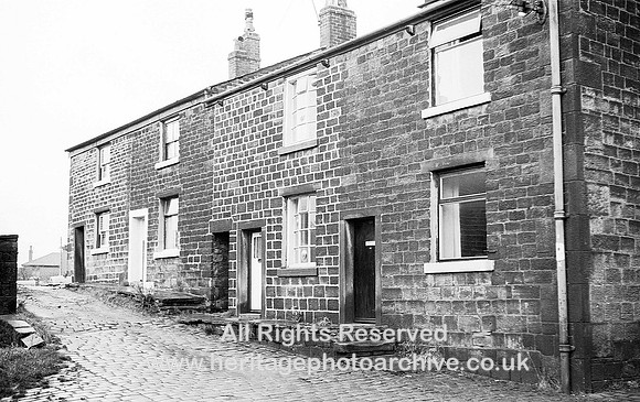 HRS 4147 Summerseat, stone terraced housing 1970s