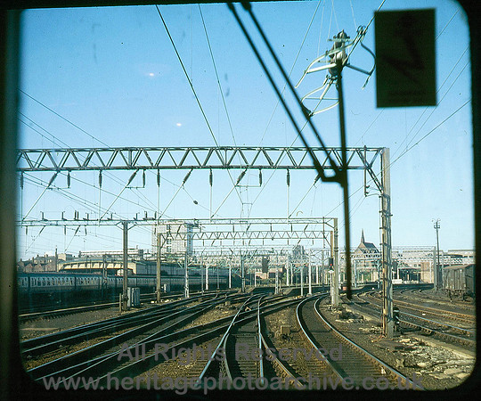 HRS 4163a Liverpool Edge Hill driver's eye view 1978
