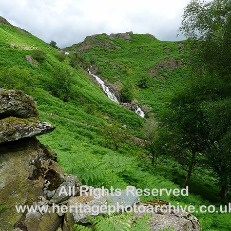 HRS 7214 Sourmilk Gill water fall, Easedale